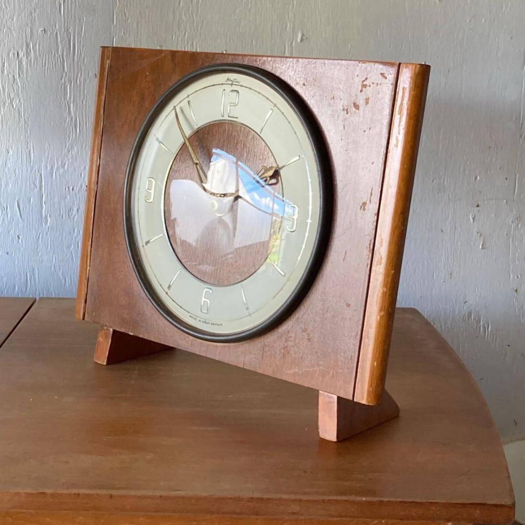 ◉6/3迄 UK◉UKヴィンテージクロック 置時計 ミッドセンチュリー