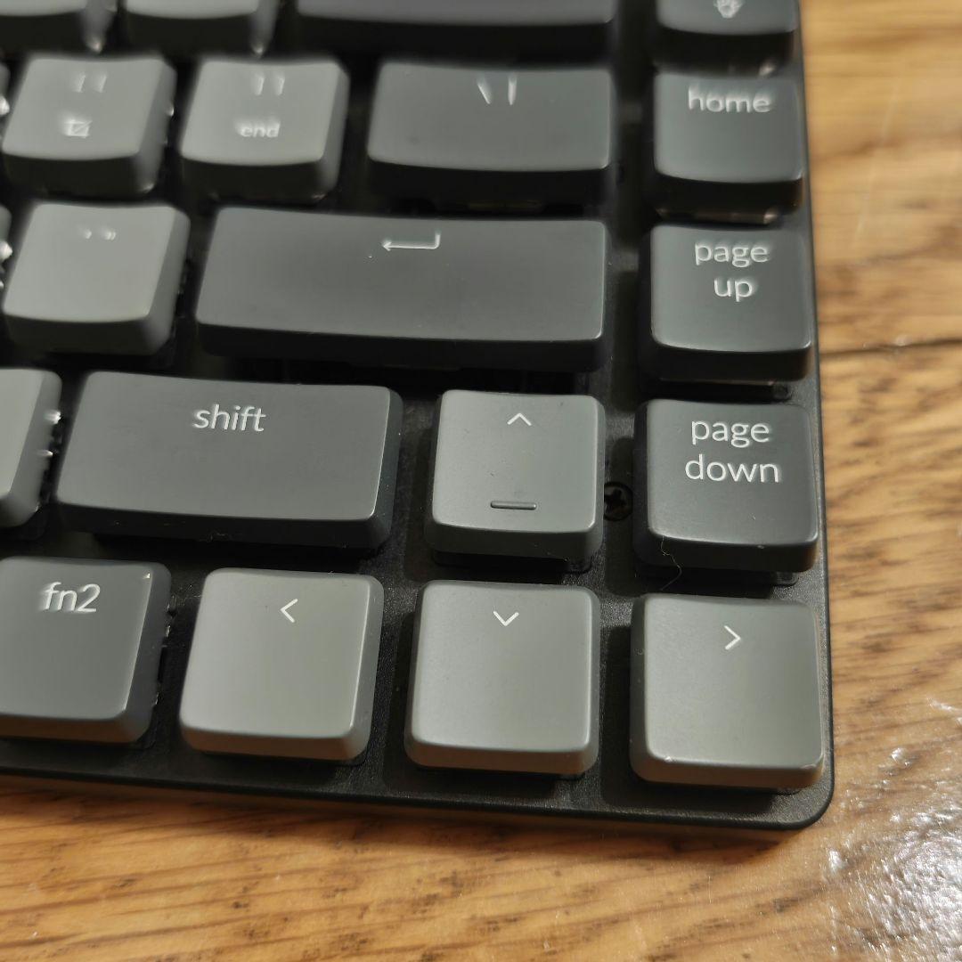 Keychron K7G2 US配列 青軸 白LED ホットスワップ