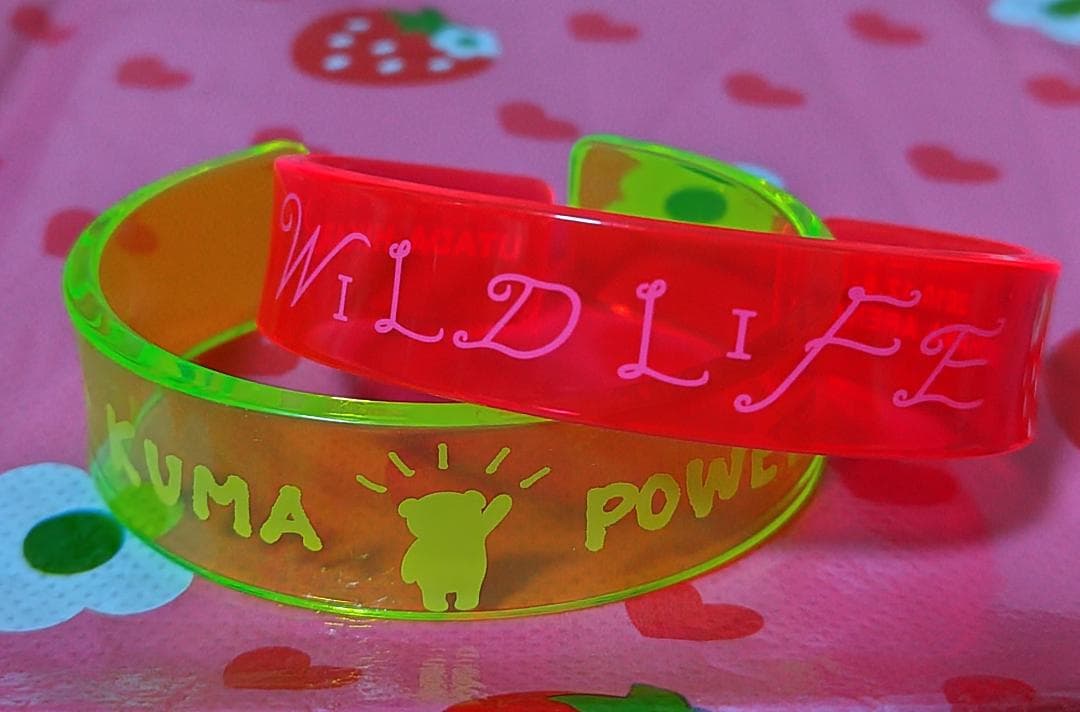 宇多田ヒカル WILD LIFE 蛍光バングル