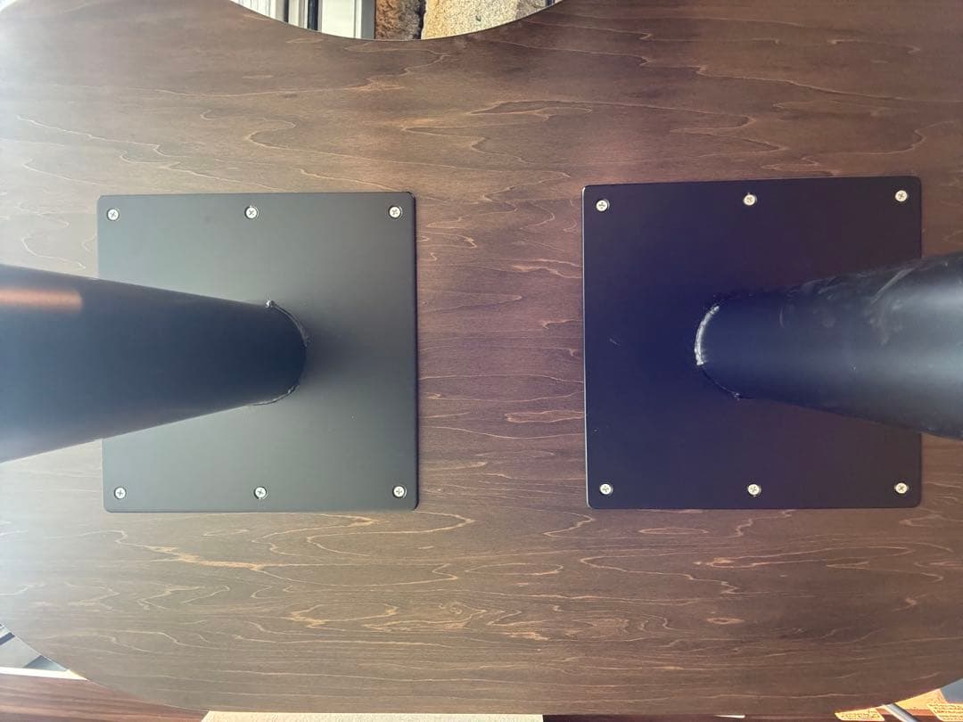 【特注】豆型テーブルダークブラウン