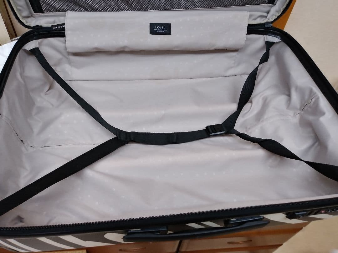 【ブランド保存袋有！】lojel ロジェールスーツケース ゼブラ柄 レア