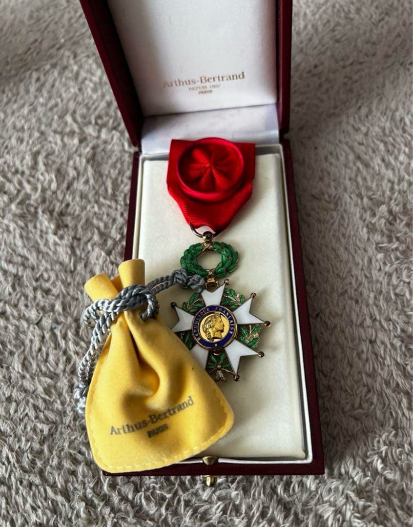 レジオン・ドヌール勲章 勲四等 フランス軍 仏軍 ナポレオン　略章