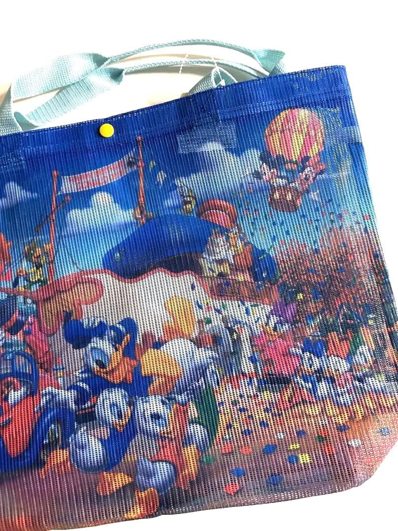 ディズニーランド ドナルドダック メッシュ トートバッグ