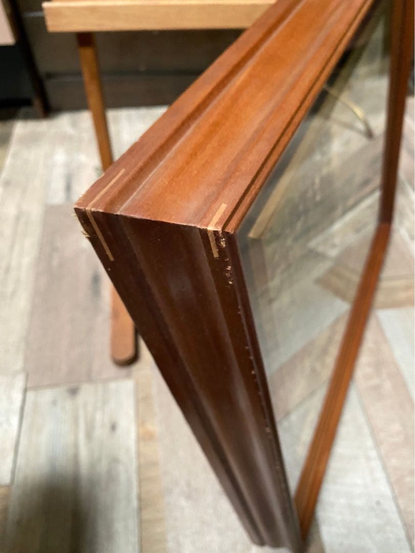 ロバートウッド 山と小川 風景画 絵画 油彩 油絵 インテリア 額縁