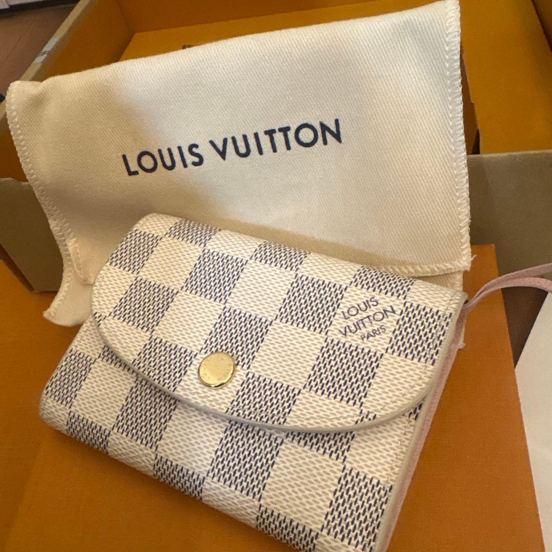 りゅうこ LOUIS VUITTONケース小銭入ポルトモネロザリダミ