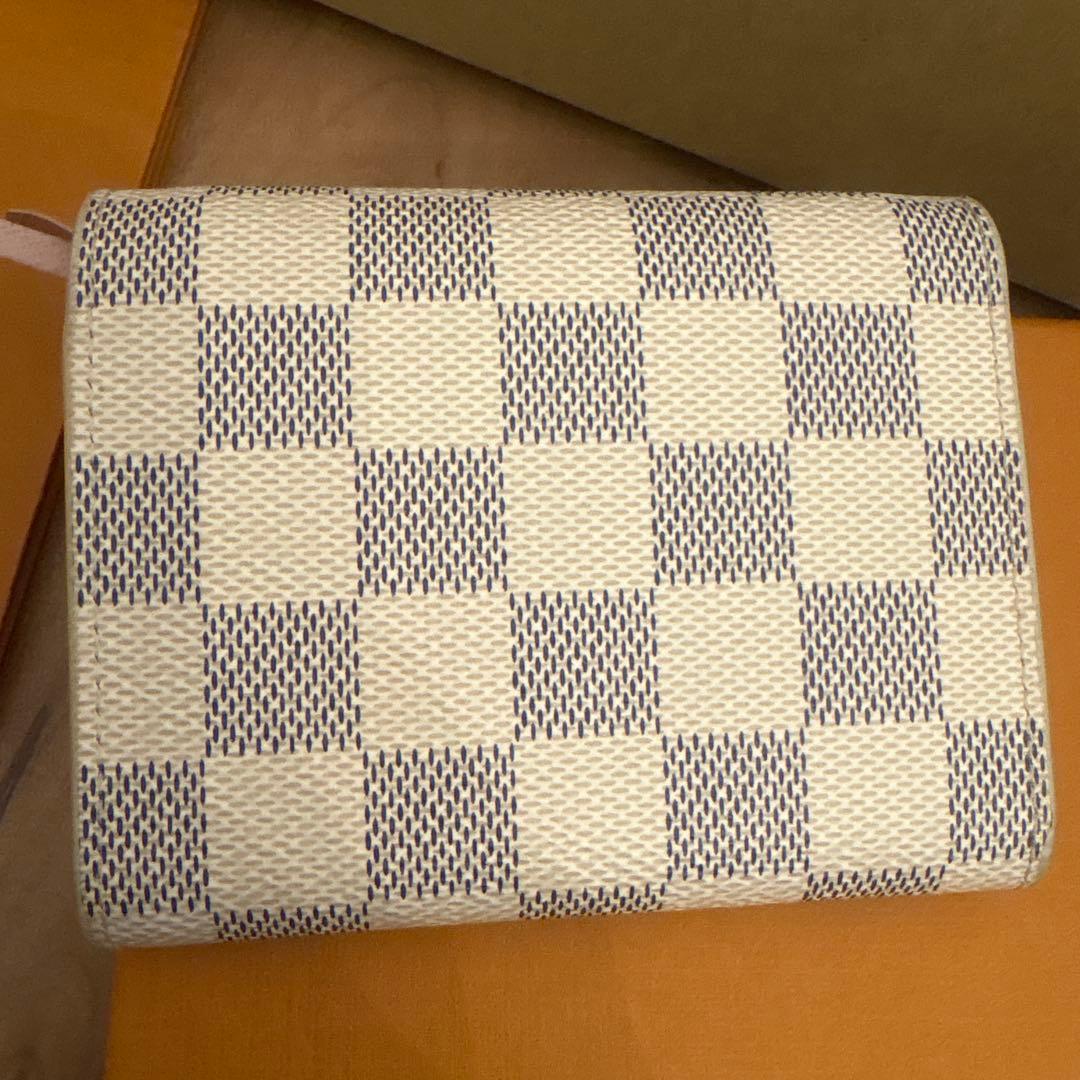 りゅうこ LOUIS VUITTONケース小銭入ポルトモネロザリダミ