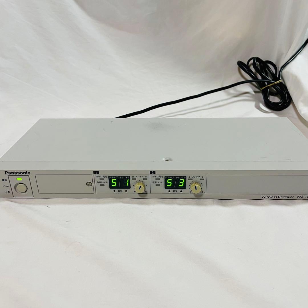 Panasonic ワイヤレス受信機　WX-UR502