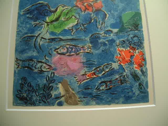 値下げ！マルク・シャガール：挿画本「エルサレム・ウインドウズ」より「ルベン族」