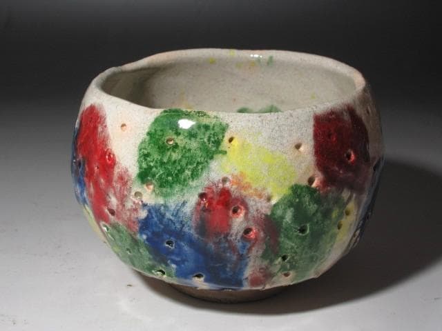 ☆　出口王仁三郎　耀碗茶碗　復古　流石の一品です☆y525