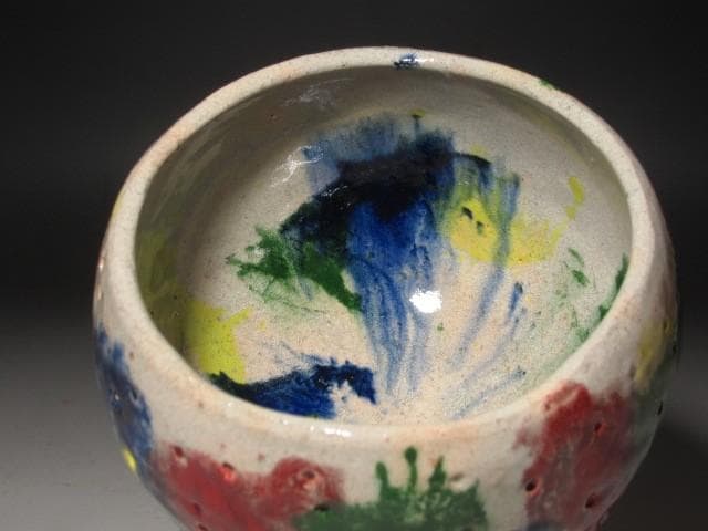 ☆　出口王仁三郎　耀碗茶碗　復古　流石の一品です☆y525