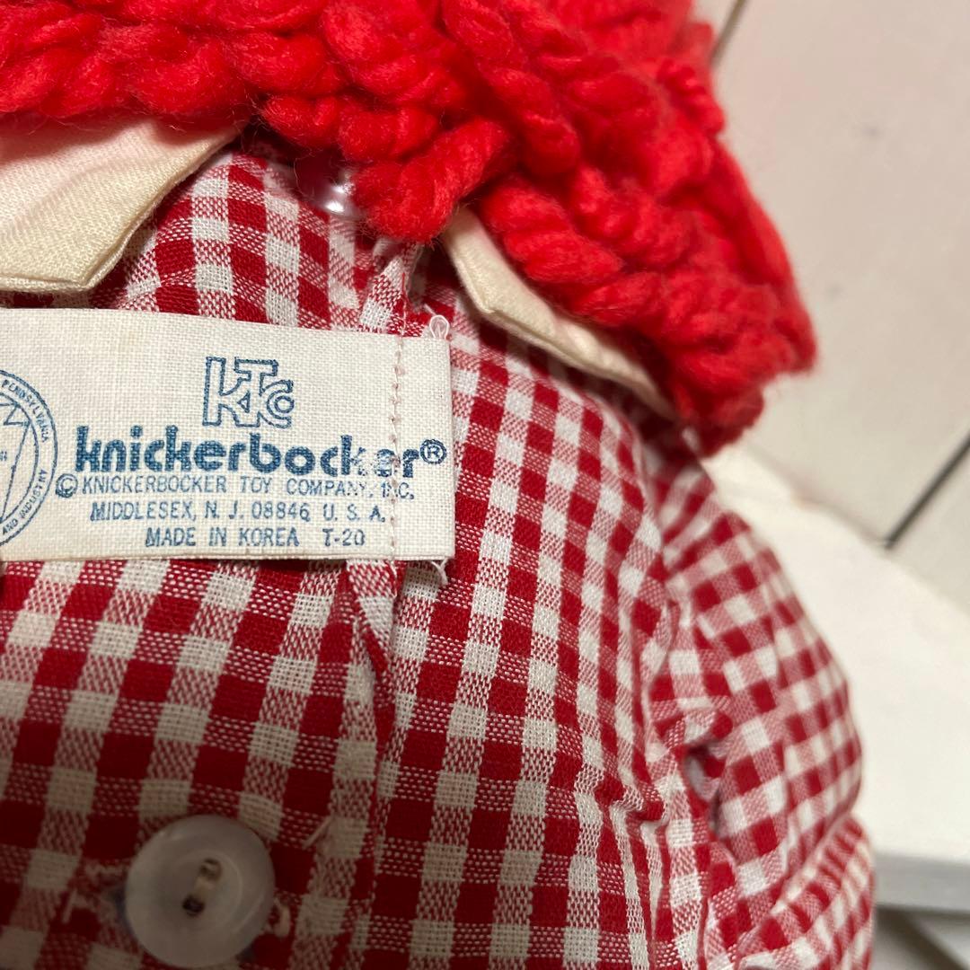 185♡ラガディ・アン＆アンディ　アンティークドール　ニッカーボッカー社製