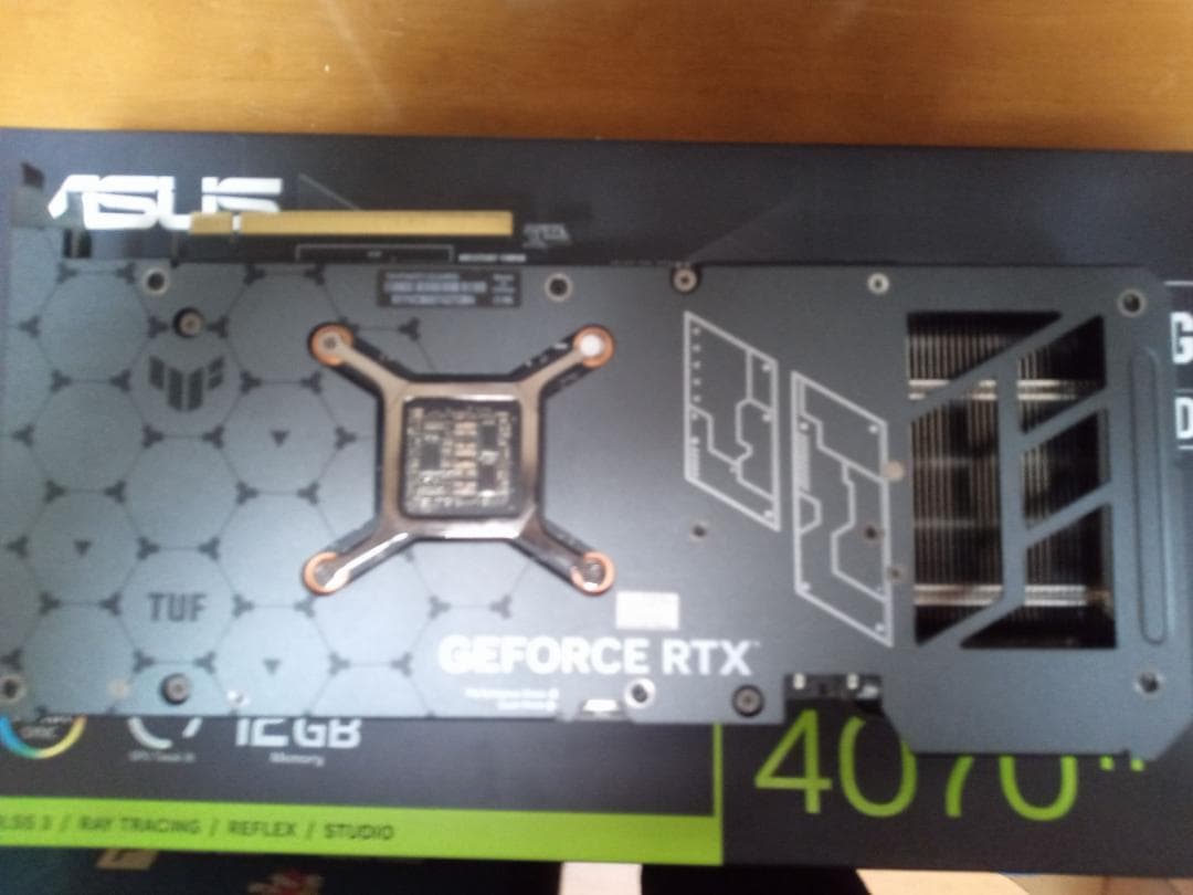 グラフィックボード・グラボ・ビデオカード ASUS TUF Gaming GeForce RTX4070Ti 12GB