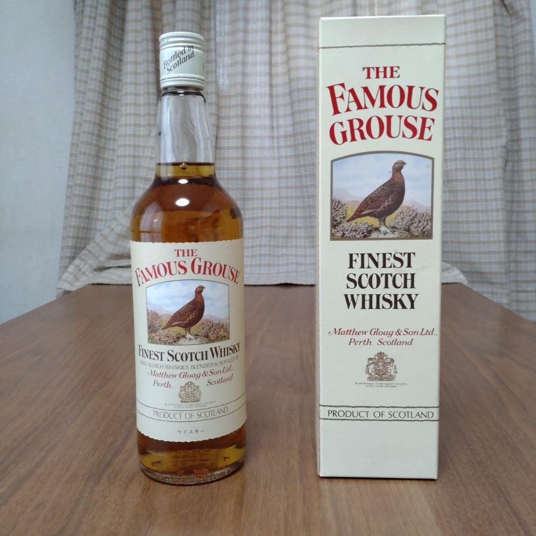 THE FAMOUS GROUSE スコッチウィスキー 　3本セット