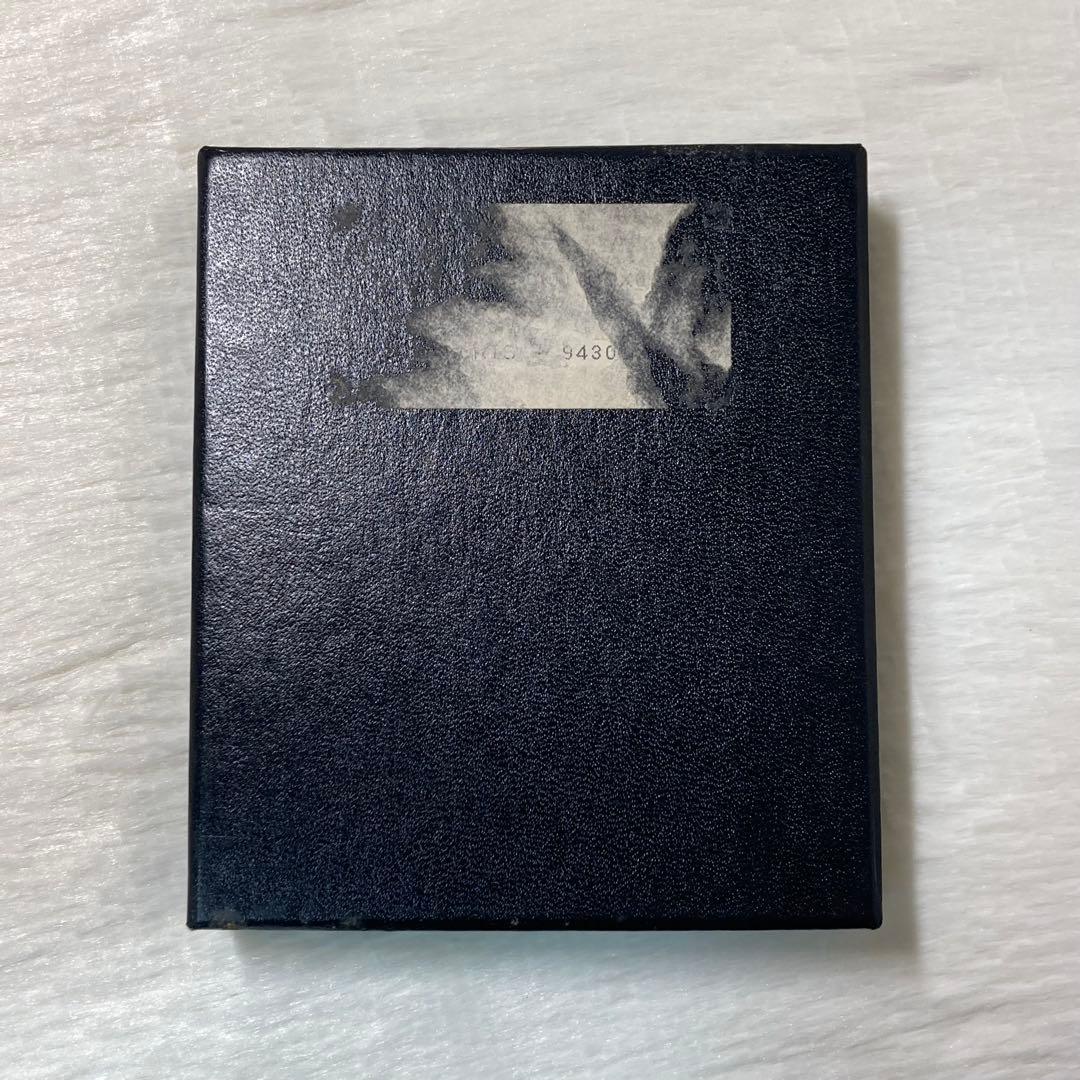 希少　美品　CHANEL シャネル　二つ折り　がま口　キャビアスキン　箱　黄色