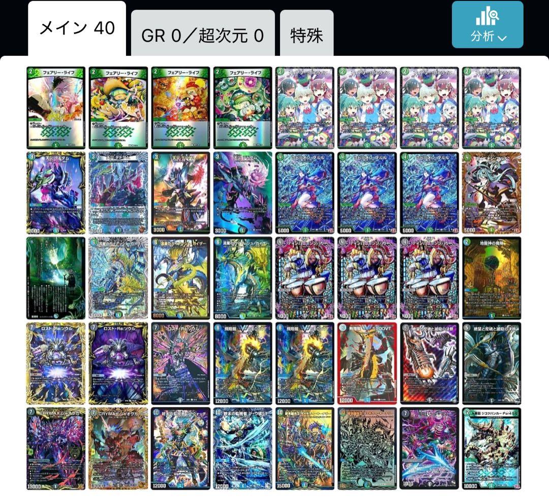 デュエルマスターズ アナカラーマルル バージョン分け 微高レート