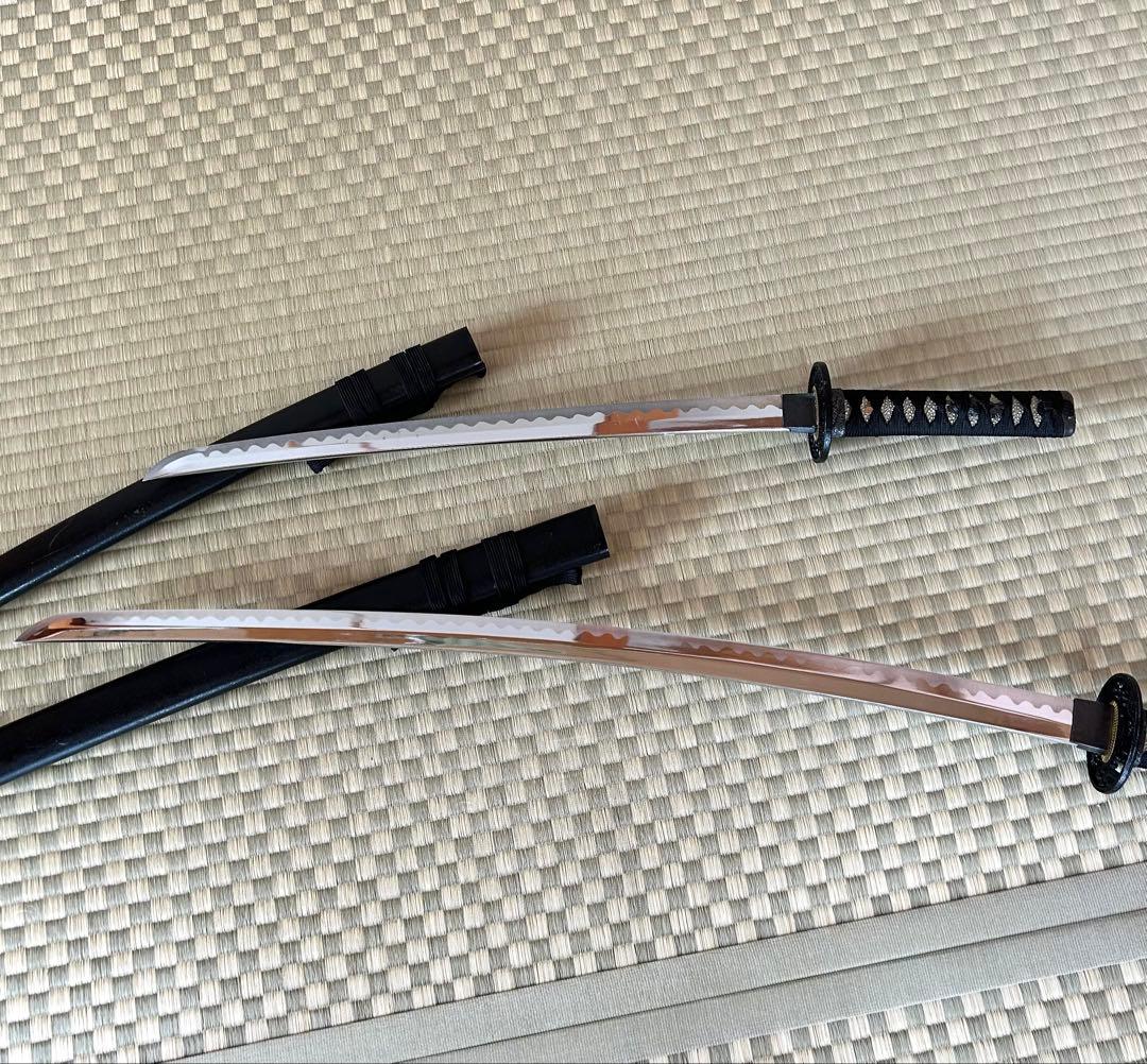 模造刀 日本刀と刀掛けセット 3点セット 居合道 ✨️鹿の角