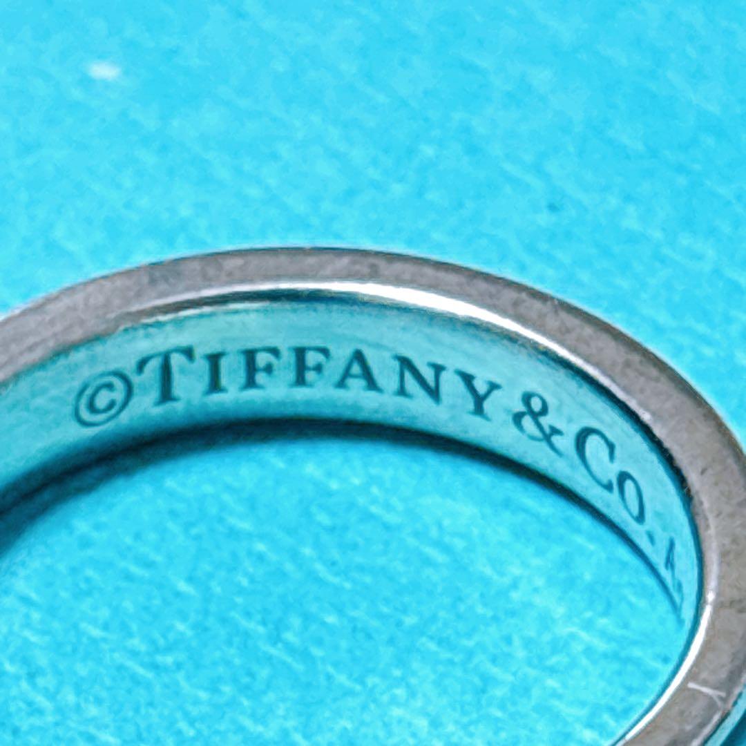 【美品】9号 Tiffany ティファニー 1837 ナローリング SV925