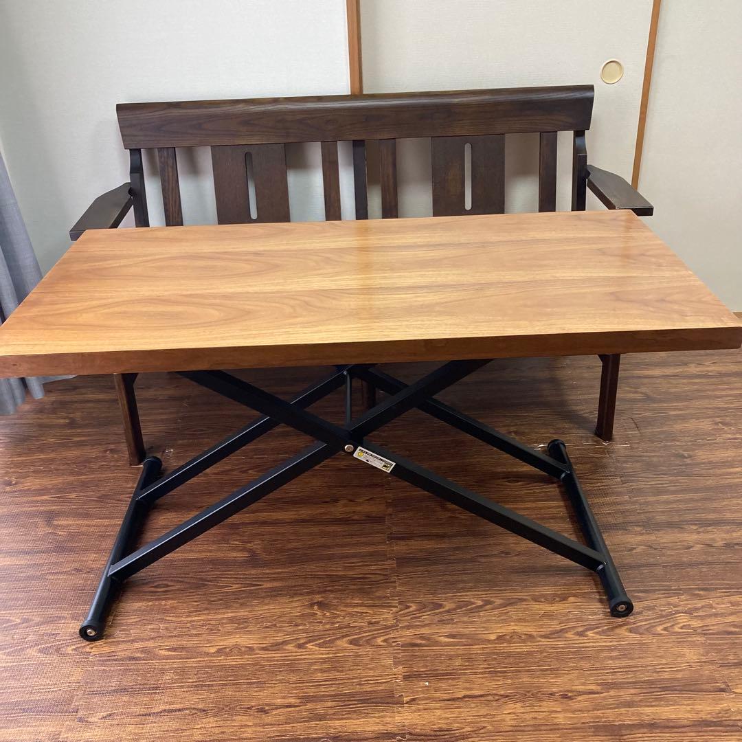 ニトリ　テーブル　昇降　幅120cm　アクティブ2
