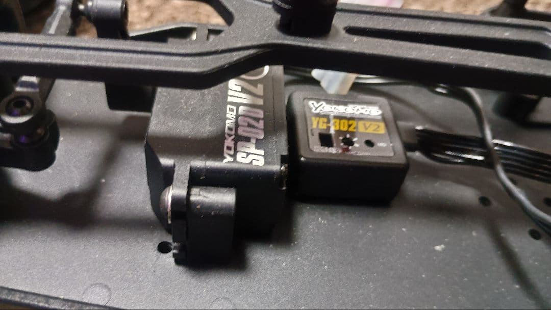 ノーページ ヨコモ RD2.0 ボディ、メカ類、おまけステッカー