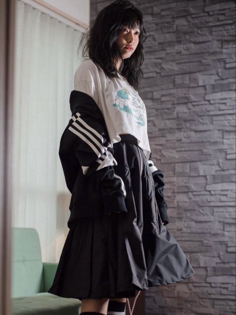 killremote キルリモート 激レア プリーツ ドッキング切り返しスカート