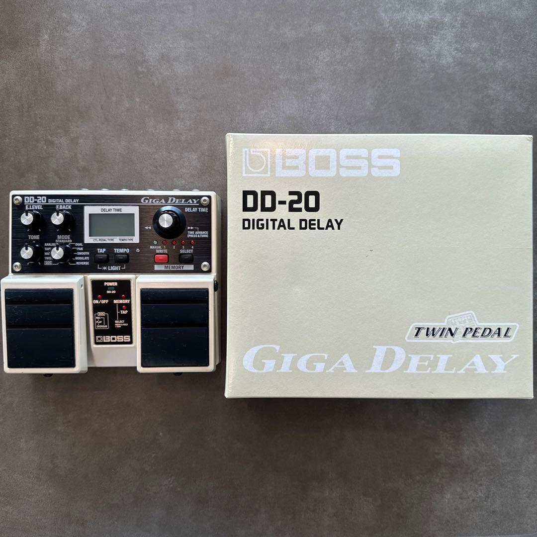 【動作確認済み・取説・箱付き】BOSS DD-20 デジタルディレイ