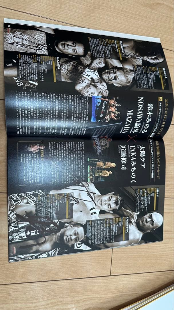 高山善廣　プロレスリング・エンパイア 2018年5月号