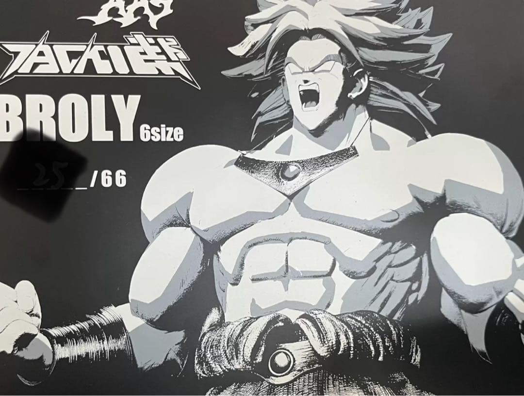 ドラゴンボール ブロリー ガレキ ガレージキット スタチュー X③⑥