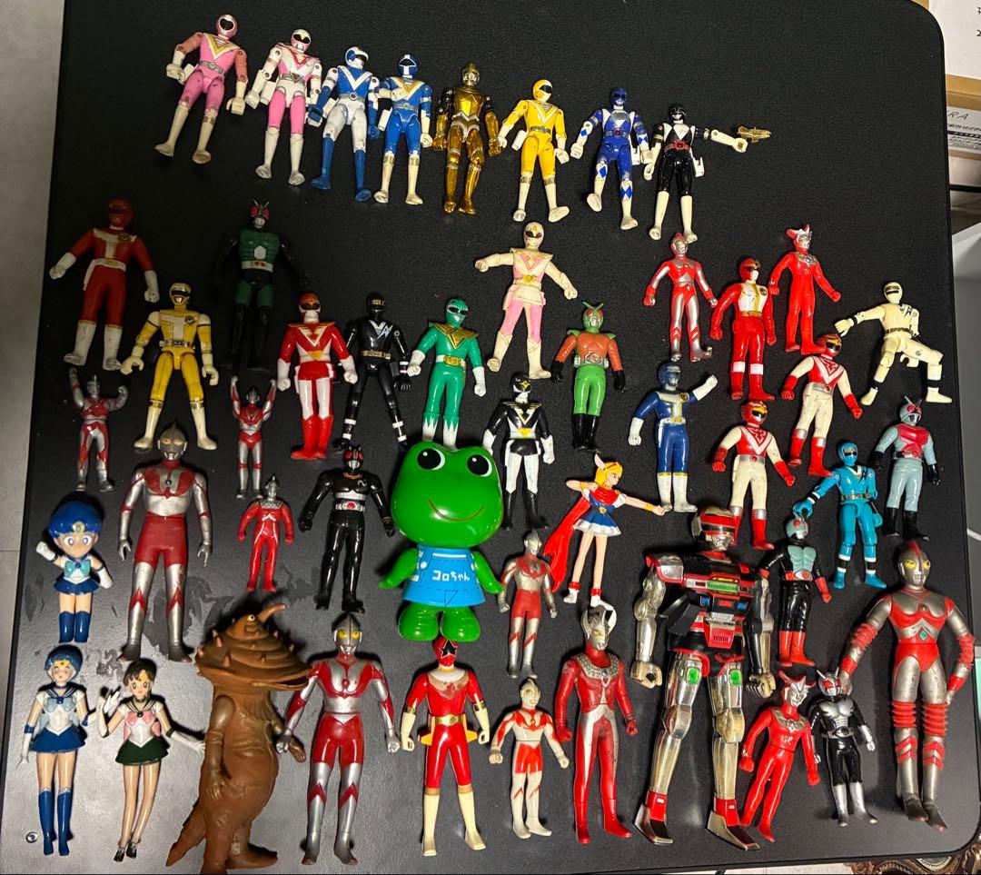 特撮ヒーロー フィギュア47個