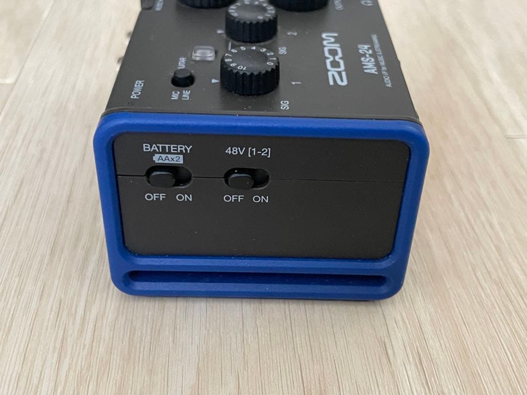 ZOOM AMS-24 オーディオインターフェイス 元箱付