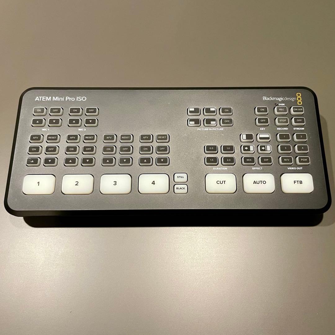 ATEM Mini Pro ISO + 専用ハードケース