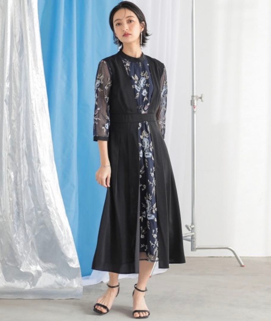 新品未使用!! カラルス パーティードレス ワンピースドレス ロング丈