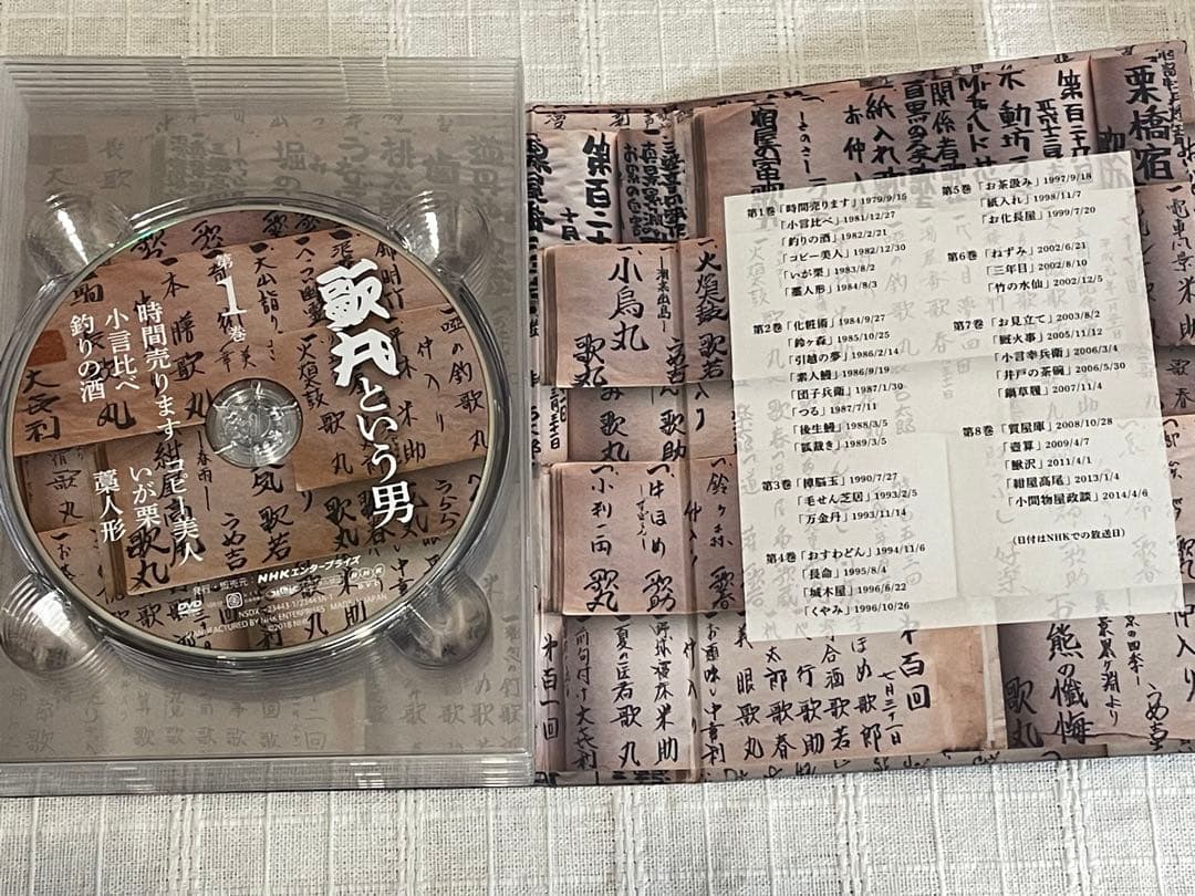 歌丸という男 DVD 全8枚【NHKスクエア 限定商品】