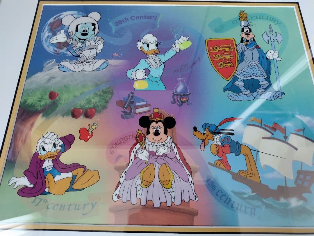 ディズニー リトグラフ 版画