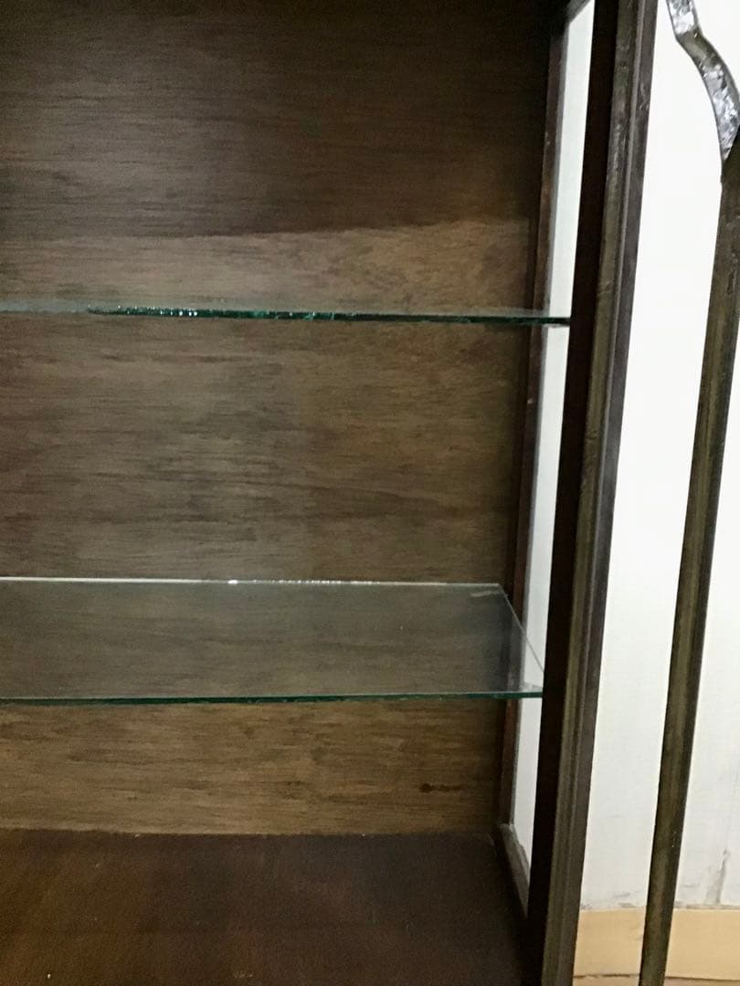 管220☆イギリス製☆アンティーク☆チャイナキャビネット☆マホガニー