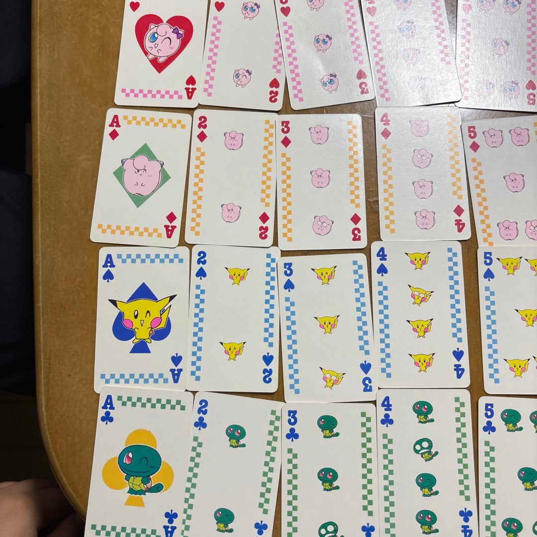ポケモン　PiPiPiアドベンチャー　 トランプ　ちゃお　レトロ　月梨野ゆみ