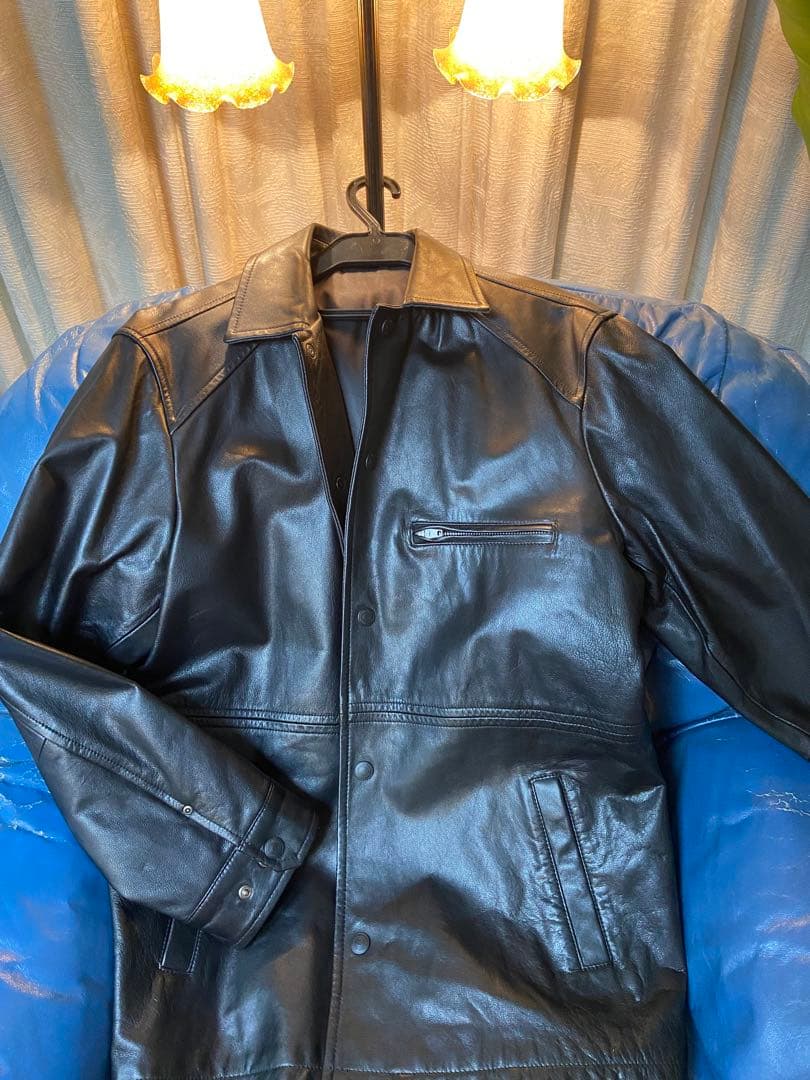 シンプルライフ(レナウン) 新品　　革ジャン最安値