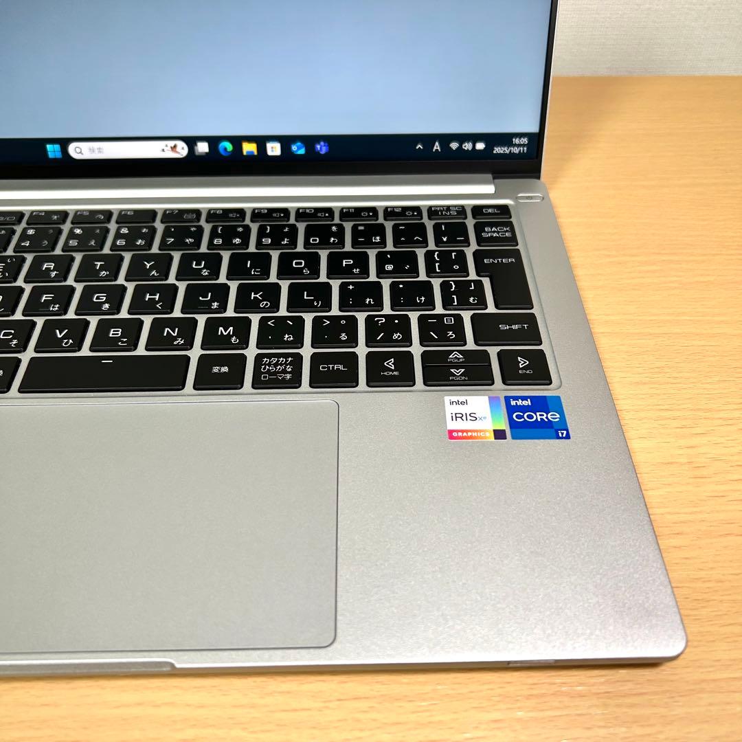 美品 DAIV 4P i7 512GB 32GB バッテリー超良好 Office