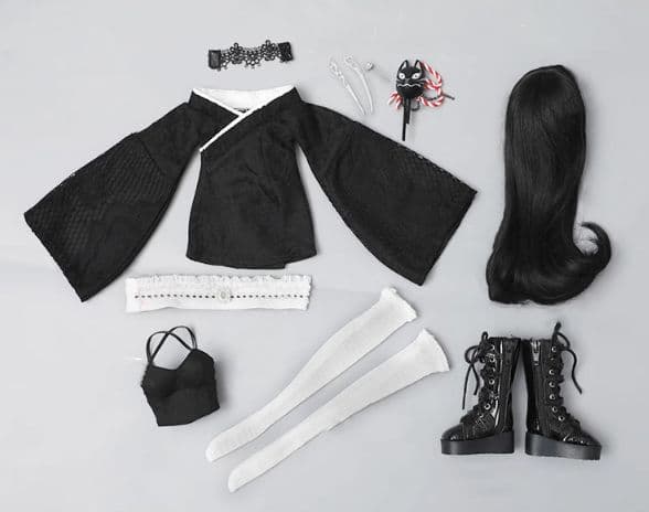 AX122 BJD 1/4 ドール本体 Keiko 球体関節人形 ハンドメイド