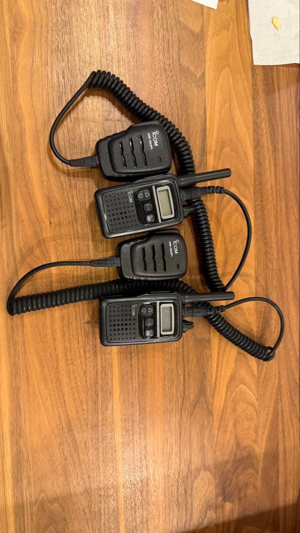 に*～様 ICOM IC-4300 トランシーバー 2台　スピーカーマイクセット