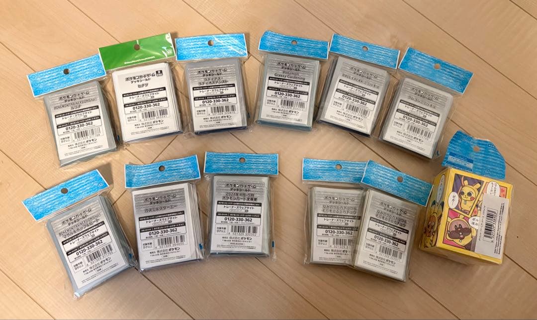 【新品・未開封】ポケモンカードゲーム デッキシールド＆ケース まとめ売り