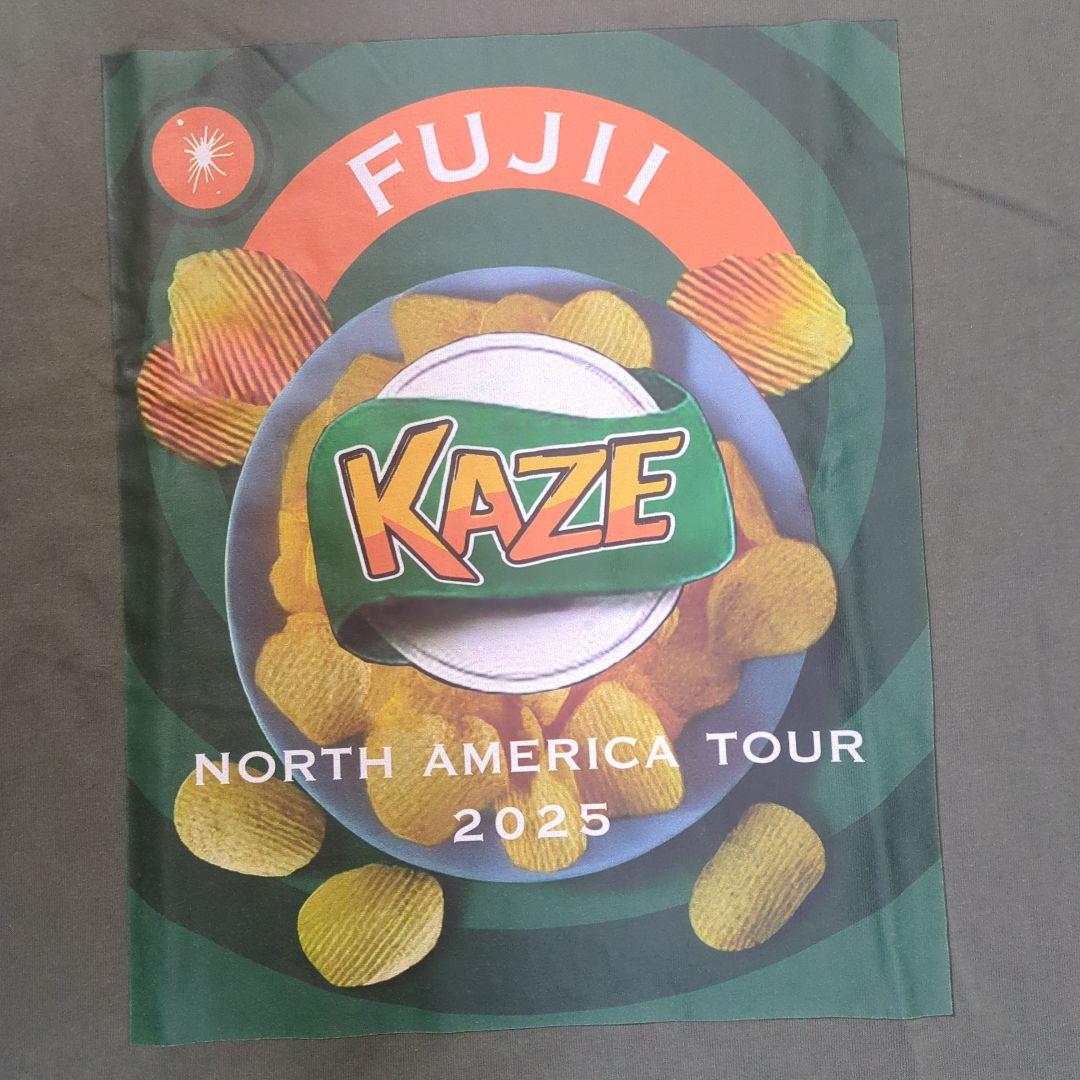 ミニー❣️ FujiiKaze2025NATourポテチTシャツグリーンL