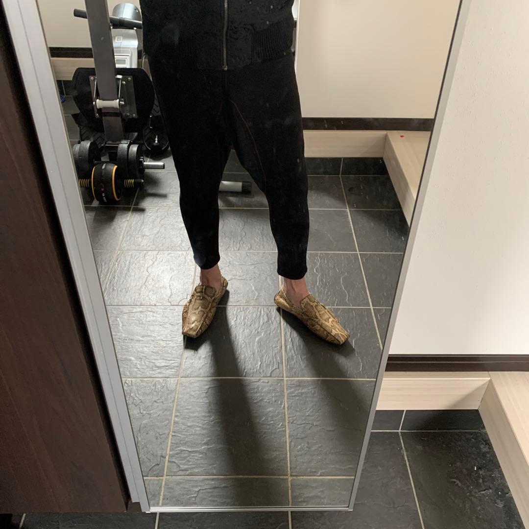 GACKTさん着用風 サルエルデニム 【Mサイズ】黒