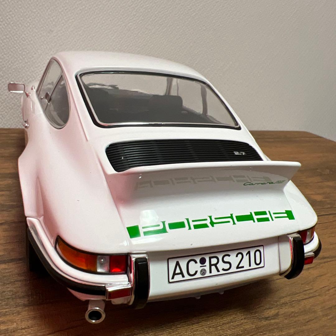 NOREVノレブ 1/12 ポルシェ 911 RS 1973 ホワイト/グリーン