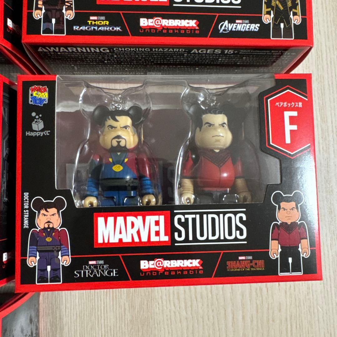 値下中MARVEL STUDIOS BE@RBRICK ハッピーくじA-Gセット