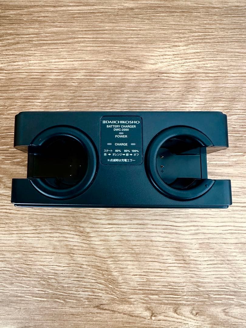 【超美品】DAM 第一興商 ワイヤレスマイク 充電器セット DWC-2000