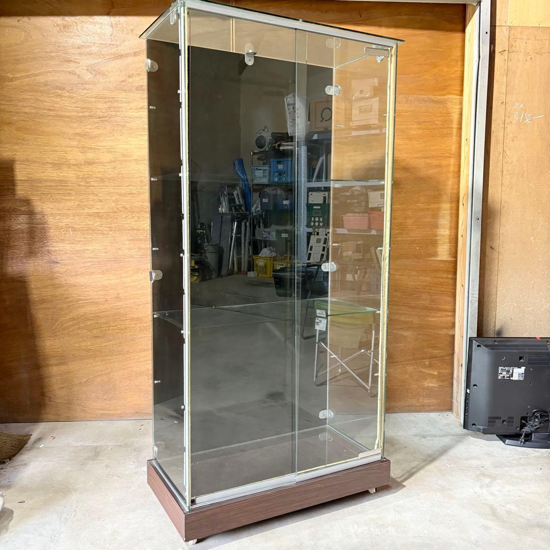 【福岡】【発送不可】 ショーケース 飾り棚 収納棚 コレクション 展示 玩具