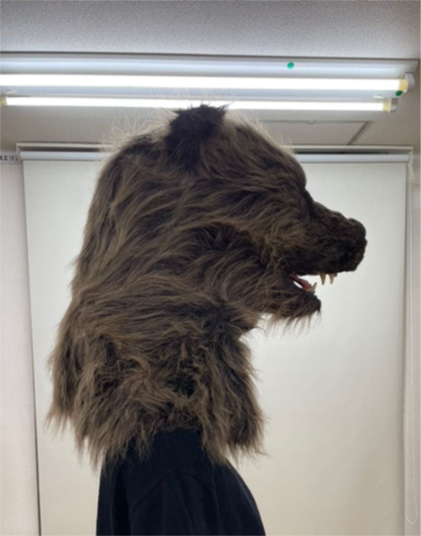 まるで本物！リアルなクマの着ぐるみマスク