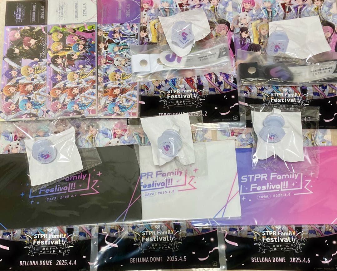 すとふぇす 4/2 4/3 4/4 4/5 4/6 入場特典 リングライト