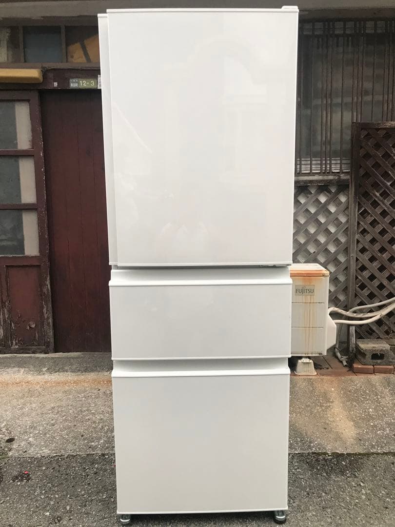 MITSUBISHI ノンフロン冷凍冷蔵庫　MR-C33G-W形 2022年製