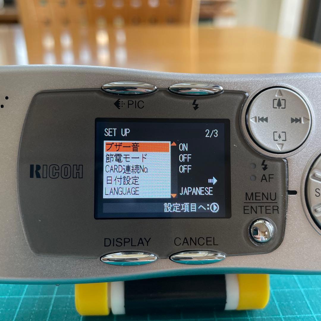 【コレクター必見！激レア！訳あり動作品】RICOH Caplio RR10